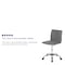 Flash Furniture Vinyl Office Chair, Light Gray DS-512B-LTGY-GG - alternate 6
